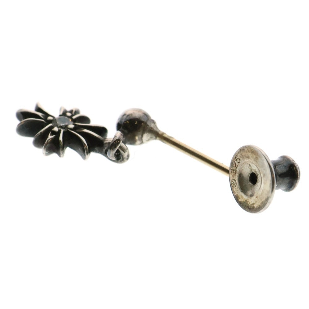CHROME HEARTS(クロムハーツ) TNY E CH PLS DIA タイニーE CHプラス ドロップピアス 1ダイヤ シルバー BCA402