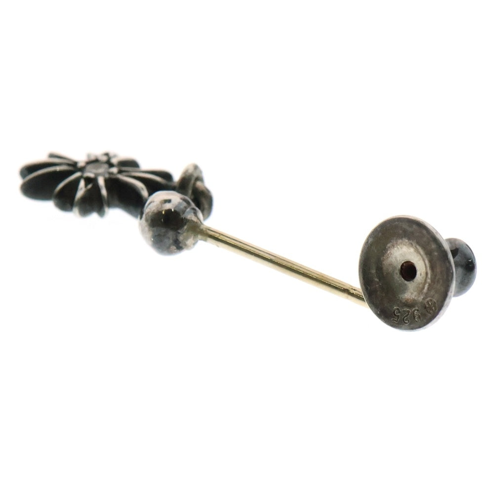 CHROME HEARTS(クロムハーツ) TNY E CH PLS DIA タイニーE CHプラス ドロップピアス 1ダイヤ シルバー BCA402