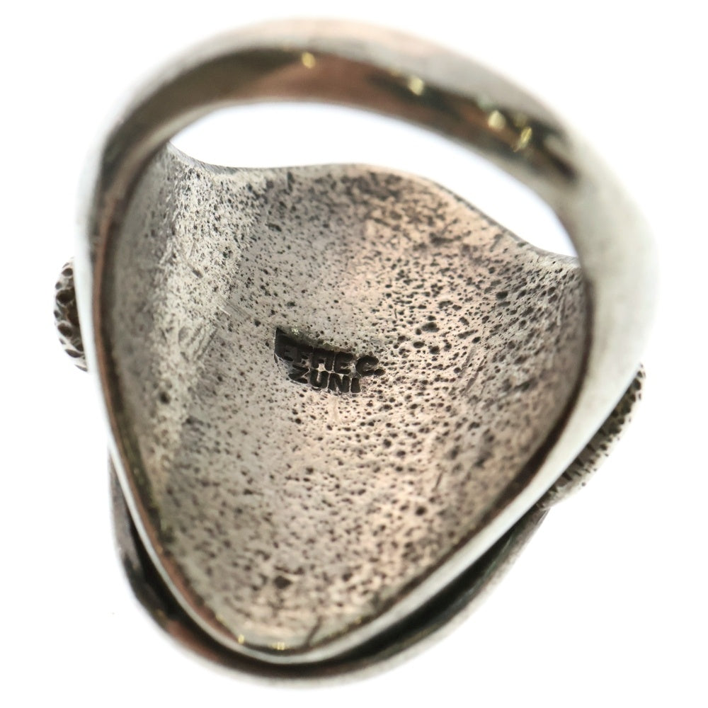 INDIAN JEWELRY(インディアンジュエリー) ズニ族Effie Calavaza作 ターコイズ スネーク リング