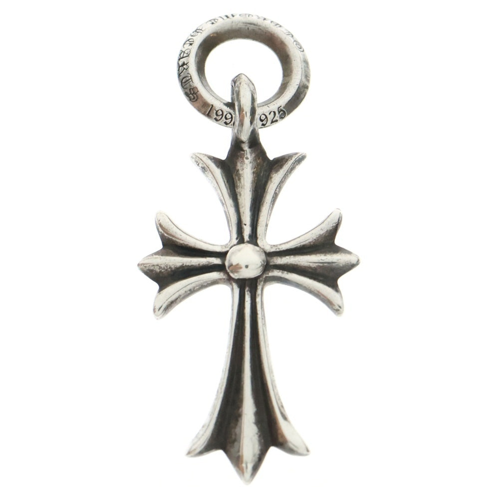 CHROME HEARTS(クロムハーツ) TINY CH CROSS タイニーCHクロス チャーム ネックレストップ シルバー BCA382