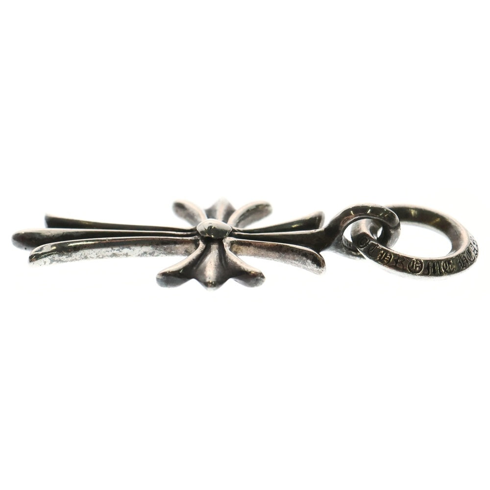 CHROME HEARTS(クロムハーツ) TINY CH CROSS タイニーCHクロス チャーム ネックレストップ シルバー BCA382