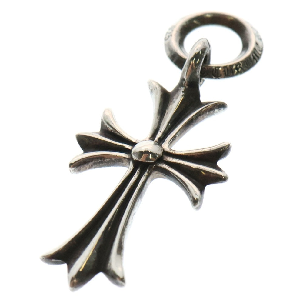 CHROME HEARTS(クロムハーツ) TINY CH CROSS タイニーCHクロス チャーム ネックレストップ シルバー BCA382