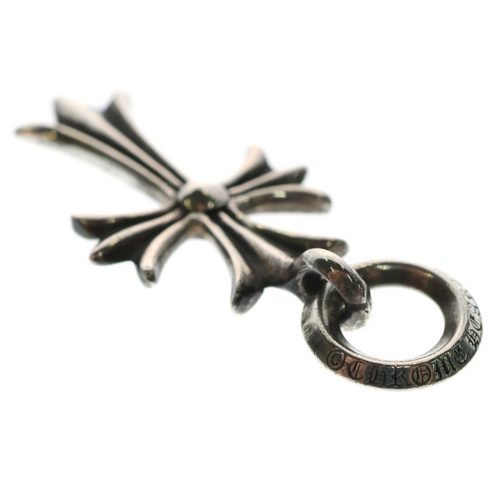 CHROME HEARTS(クロムハーツ) TINY CH CROSS タイニーCHクロス チャーム ネックレストップ シルバー BCA382