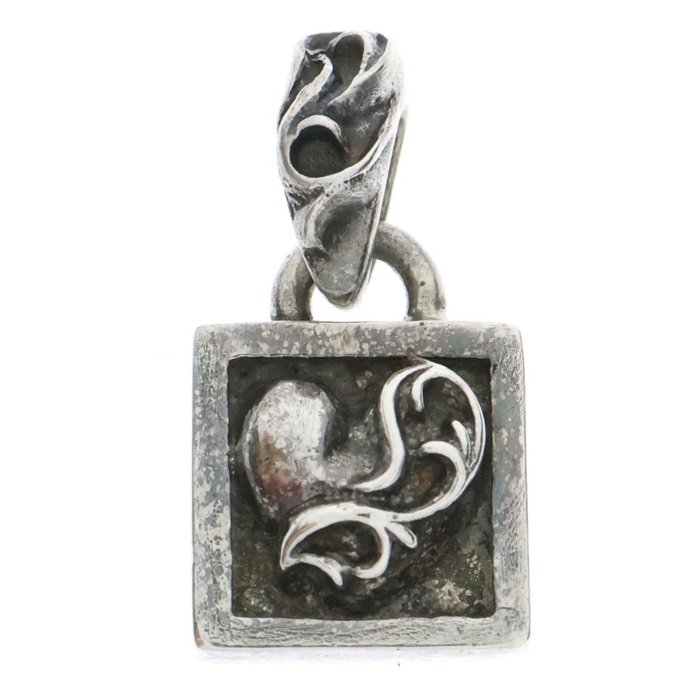 CHROME HEARTS(クロムハーツ) FRAMED HEART フレームドハート チャーム ペンダントトップ シルバー BCA273