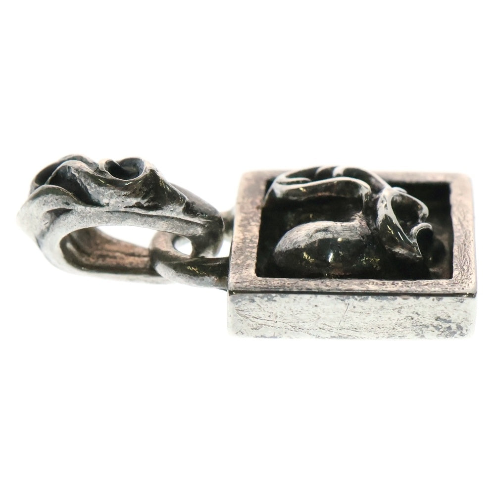 CHROME HEARTS(クロムハーツ) FRAMED HEART フレームドハート チャーム ペンダントトップ シルバー BCA273