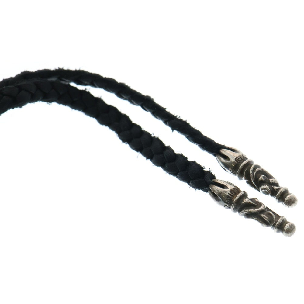 CHROME HEARTS(クロムハーツ) BS FLUER BSフレアペンダント シルバー ネックレストップ レザーブレイド シルバー