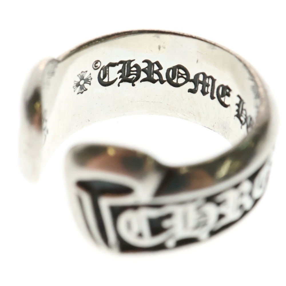 CHROME HEARTS(クロムハーツ) SM SCROLL LABEL スモールスクロールラベル リング シルバー BCA413