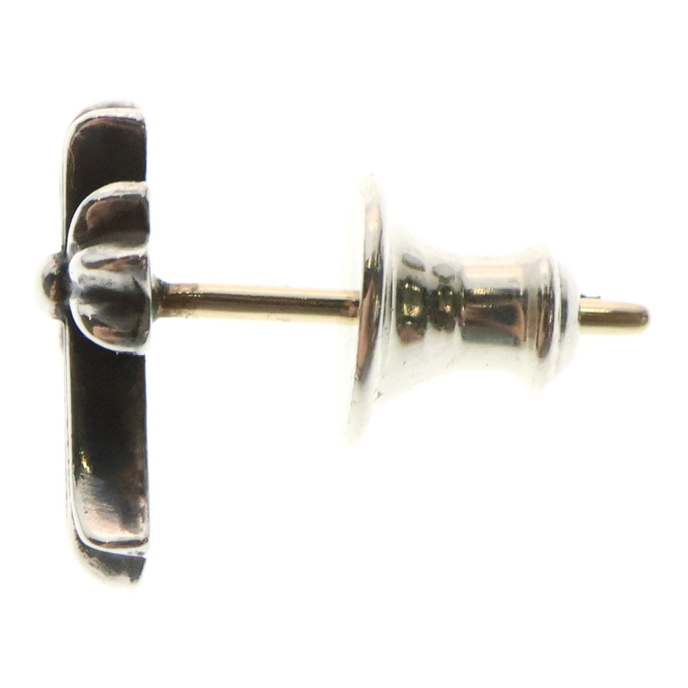 CHROME HEARTS(クロムハーツ) CH CRSS 2 FAT CHクロスファット スタッドピアス シルバー BCA092