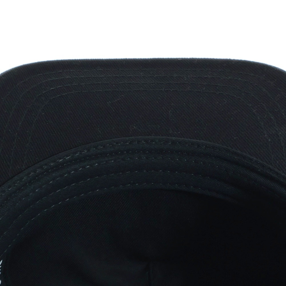 CHROME HEARTS(クロムハーツ) CROSS WAXED DENIM BASEBALL CAP クロス刺繍 デニム キャップ 帽子 ブラック
