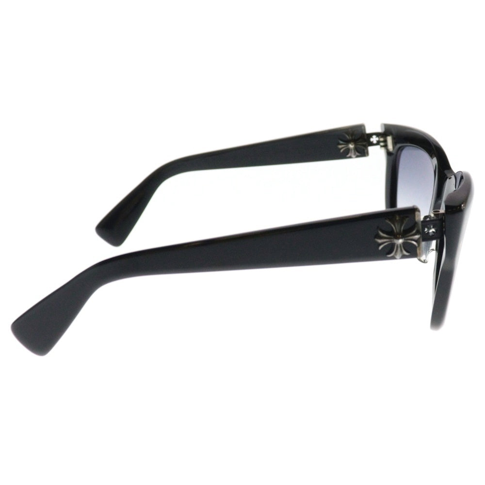CHROME HEARTS(クロムハーツ) TEAR DROP JONNY II CHプラス ウェリントン サングラス ブラック
