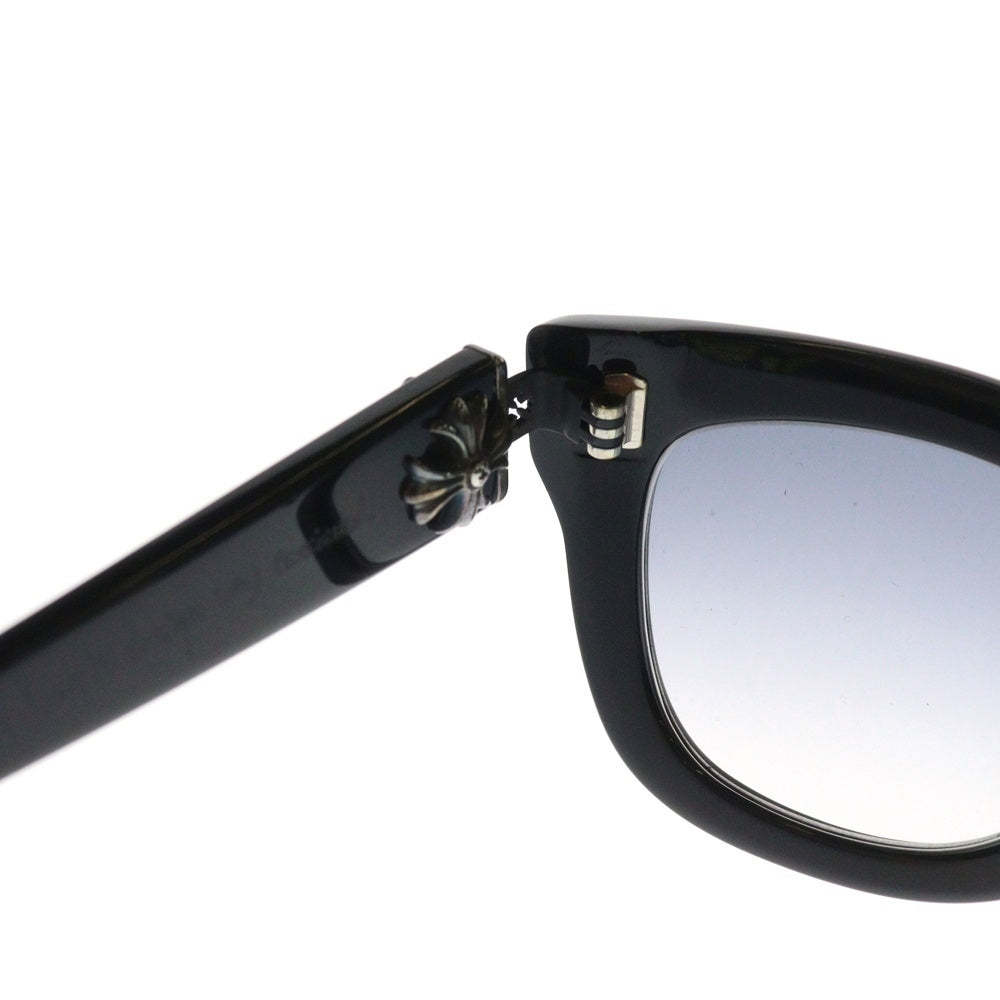 CHROME HEARTS(クロムハーツ) TEAR DROP JONNY II CHプラス ウェリントン サングラス ブラック