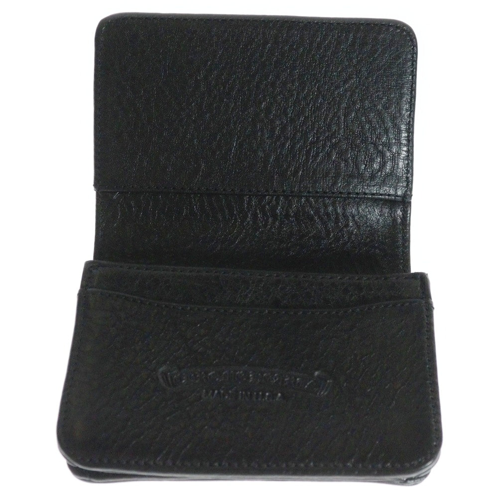 CHROME HEARTS(クロムハーツ) CRD CSE3PKTWDV1 アーチロゴプレート3ポケットレザーカードケース
