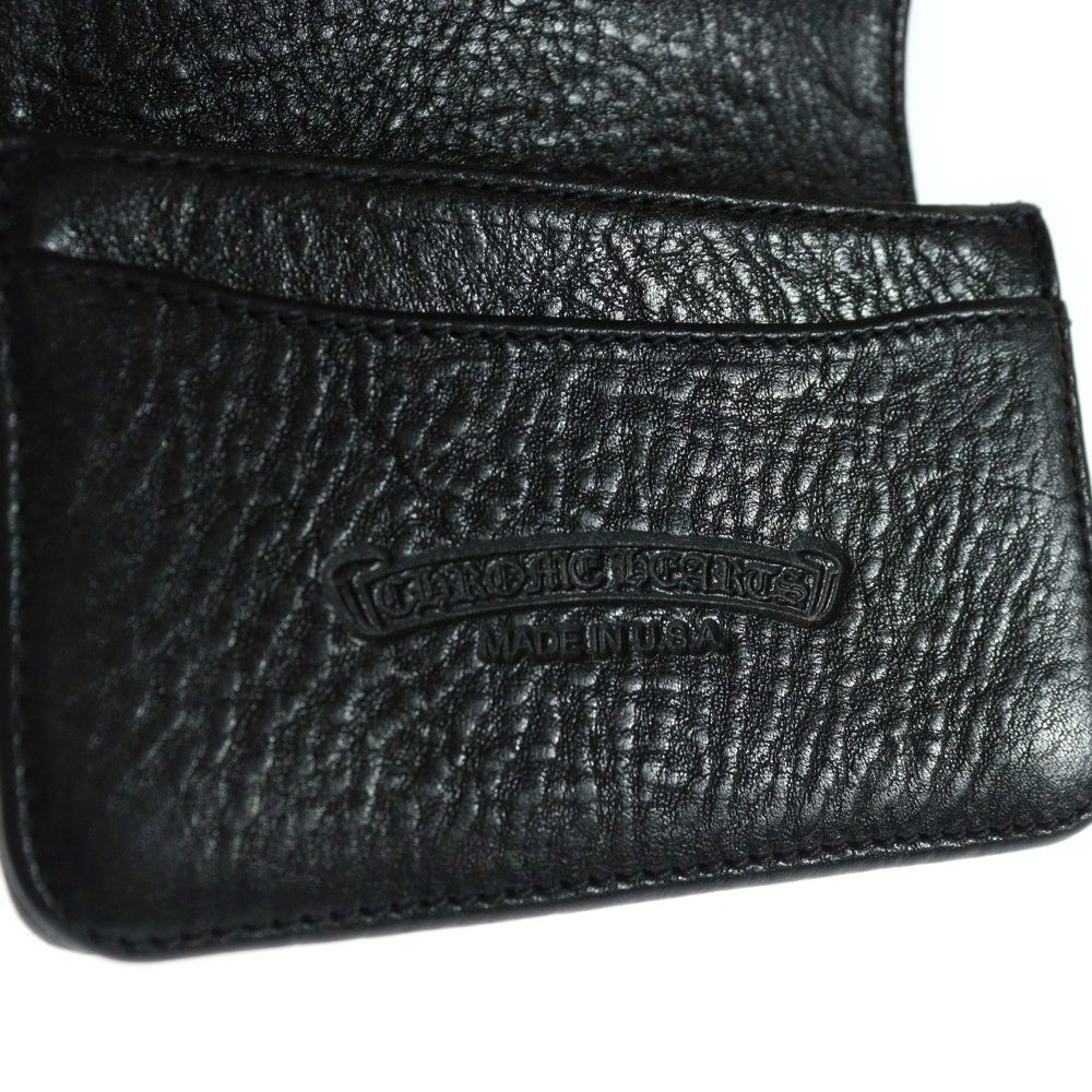 CHROME HEARTS(クロムハーツ) CRD CSE3PKTWDV1 アーチロゴプレート3ポケットレザーカードケース