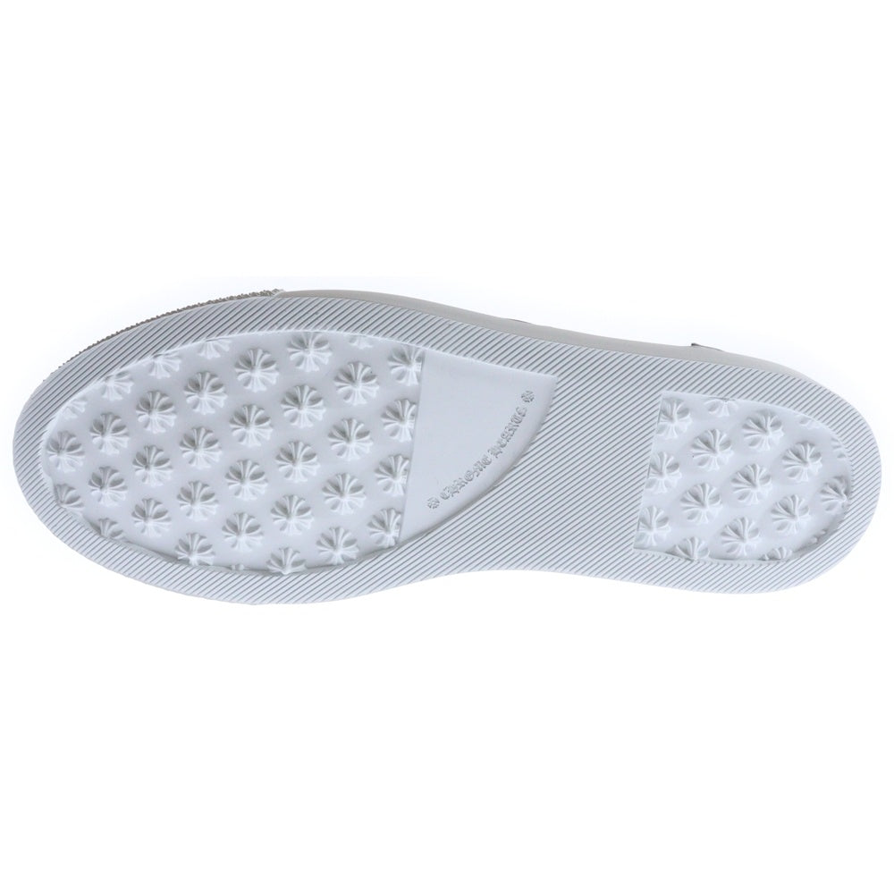 CHROME HEARTS(クロムハーツ) SLIP ON スリッポン ダガー装飾レザースニーカー ブラック