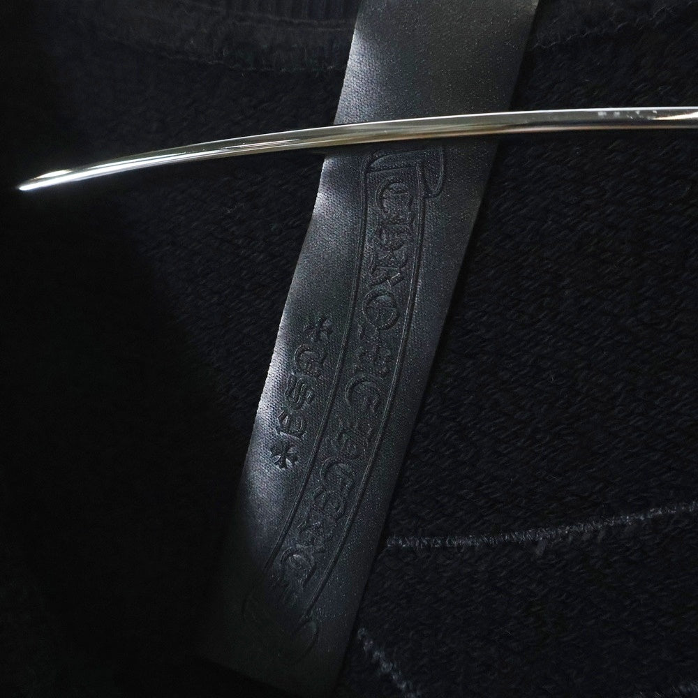 CHROME HEARTS(クロムハーツ) 7-11 CREW バックCHロゴ刺繍スウェット ブラック