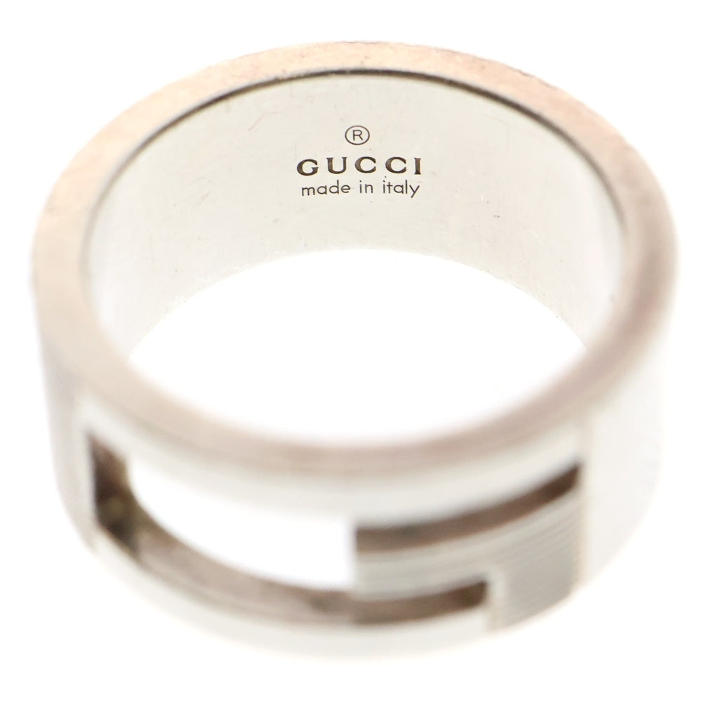GUCCI(グッチ) ブランデット カットアウトG リング 指輪 シルバー