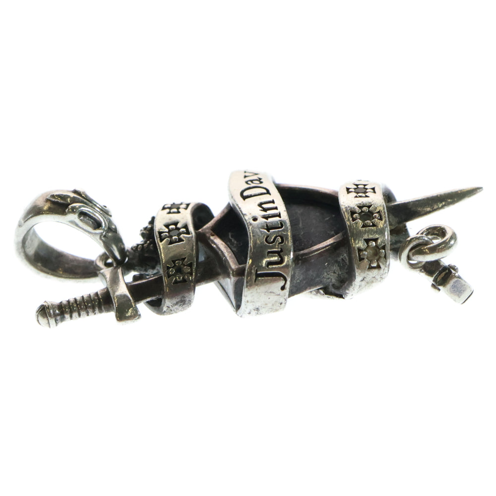 Justin Davis(ジャスティンデイヴィス) KING'S COURAGE ペンダントトップ ネックレストップ シルバー