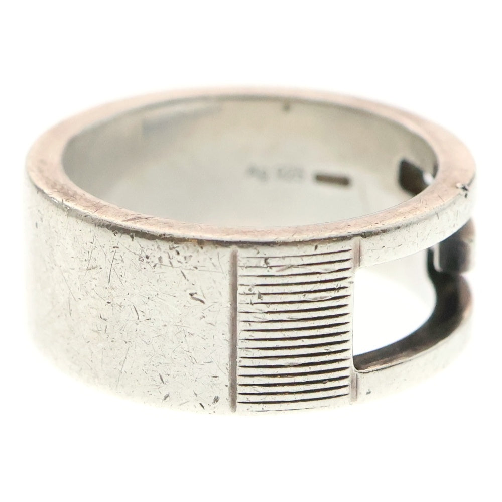 GUCCI(グッチ) ブランデット カットアウトG リング 指輪 シルバー