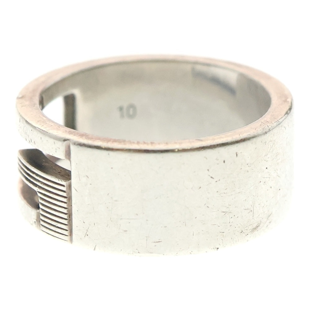 GUCCI(グッチ) ブランデット カットアウトG リング 指輪 シルバー