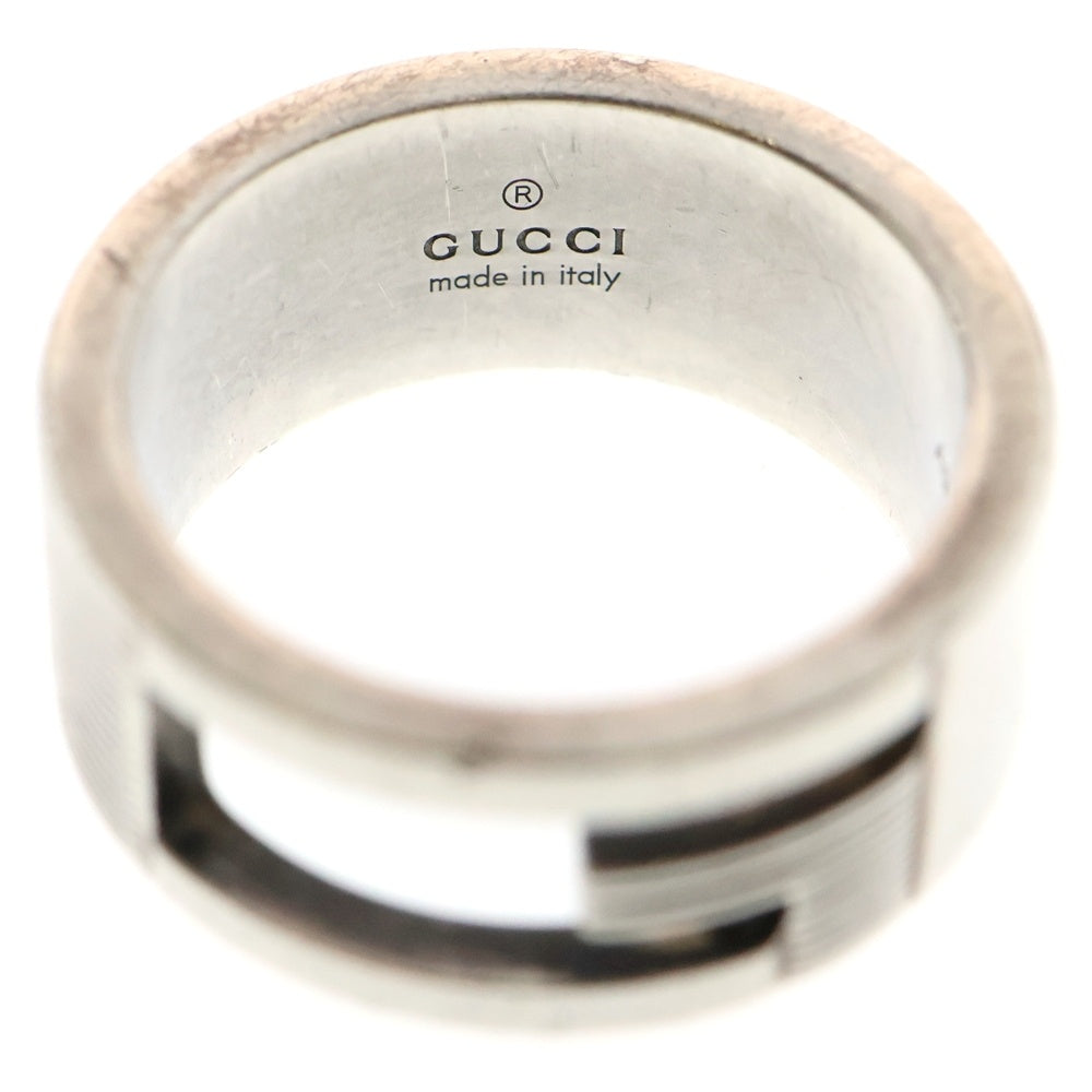 GUCCI(グッチ) ブランデット カットアウトG リング 指輪 シルバー