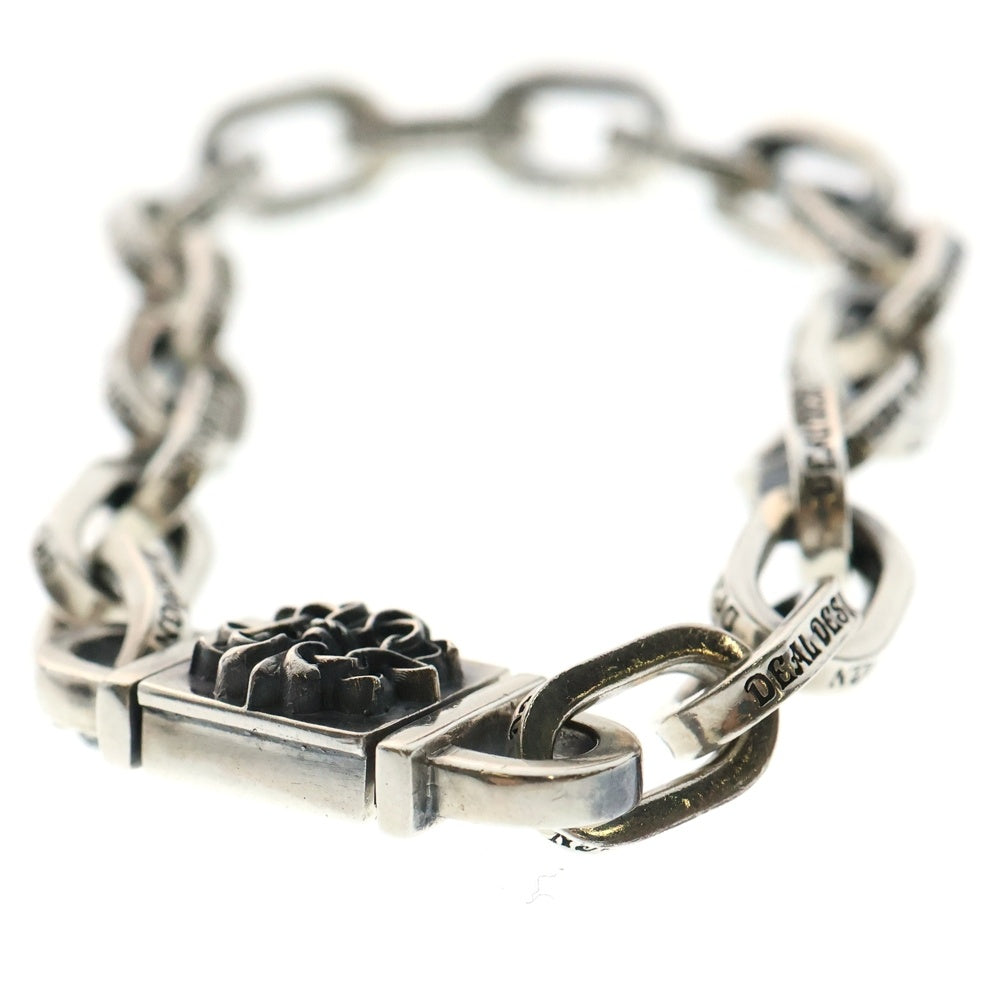 DEAL DESIGN(ディールデザイン) ロックボックス フラットチェーン ブレスレット シルバー
