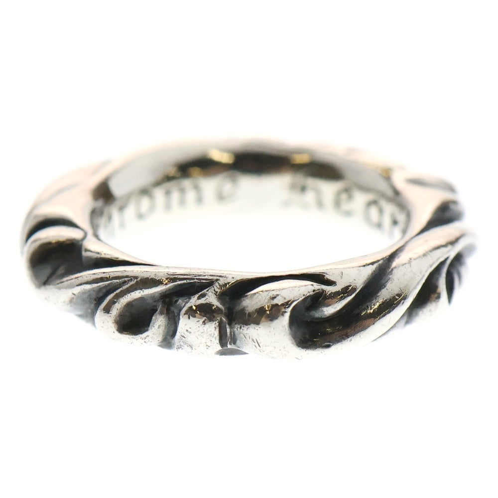 CHROME HEARTS(クロムハーツ) SCRL BAND スクロールバンド リング シルバー BCA351