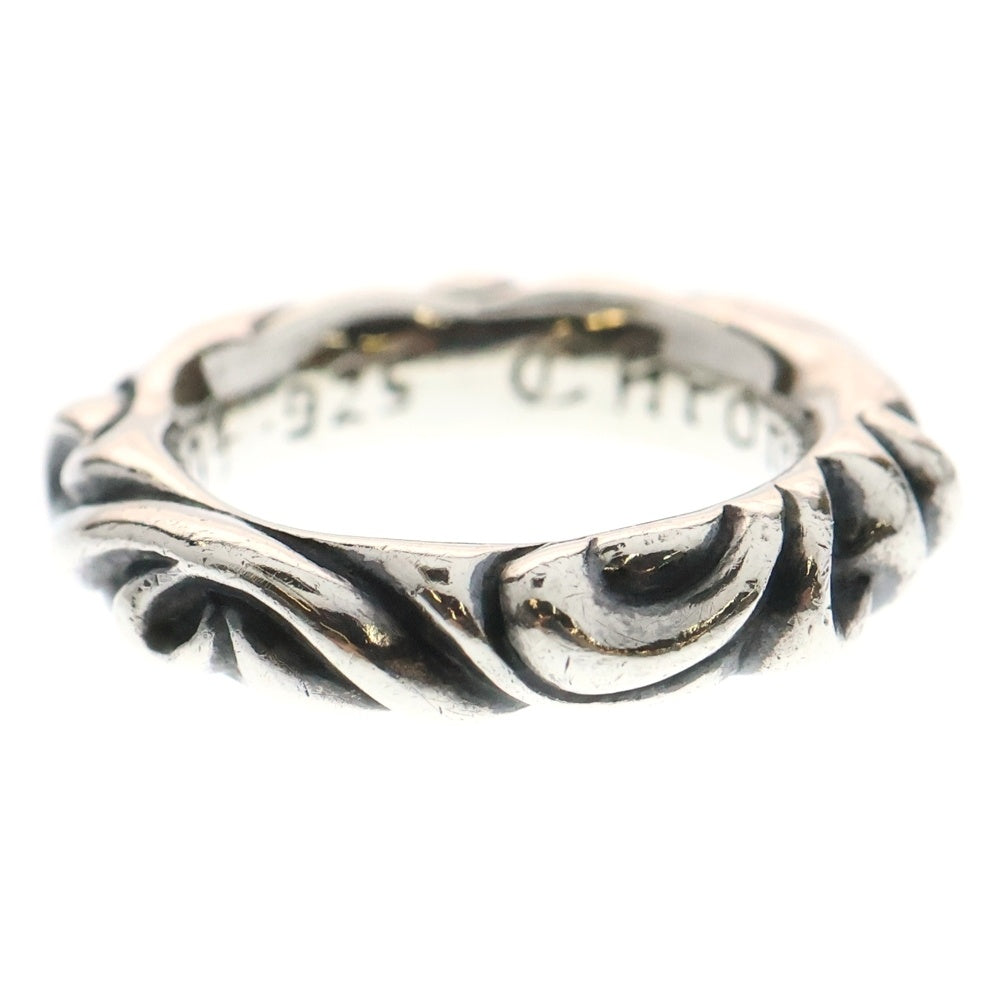 CHROME HEARTS(クロムハーツ) SCRL BAND スクロールバンド リング シルバー BCA351