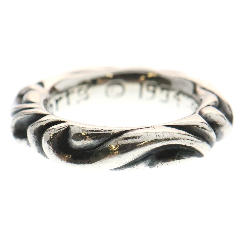 CHROME HEARTS(クロムハーツ) SCRL BAND スクロールバンド リング シルバー BCA351