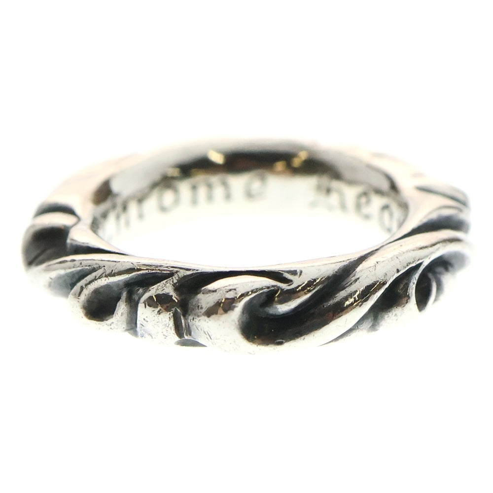 CHROME HEARTS(クロムハーツ) SCRL BAND スクロールバンド リング シルバー BCA351