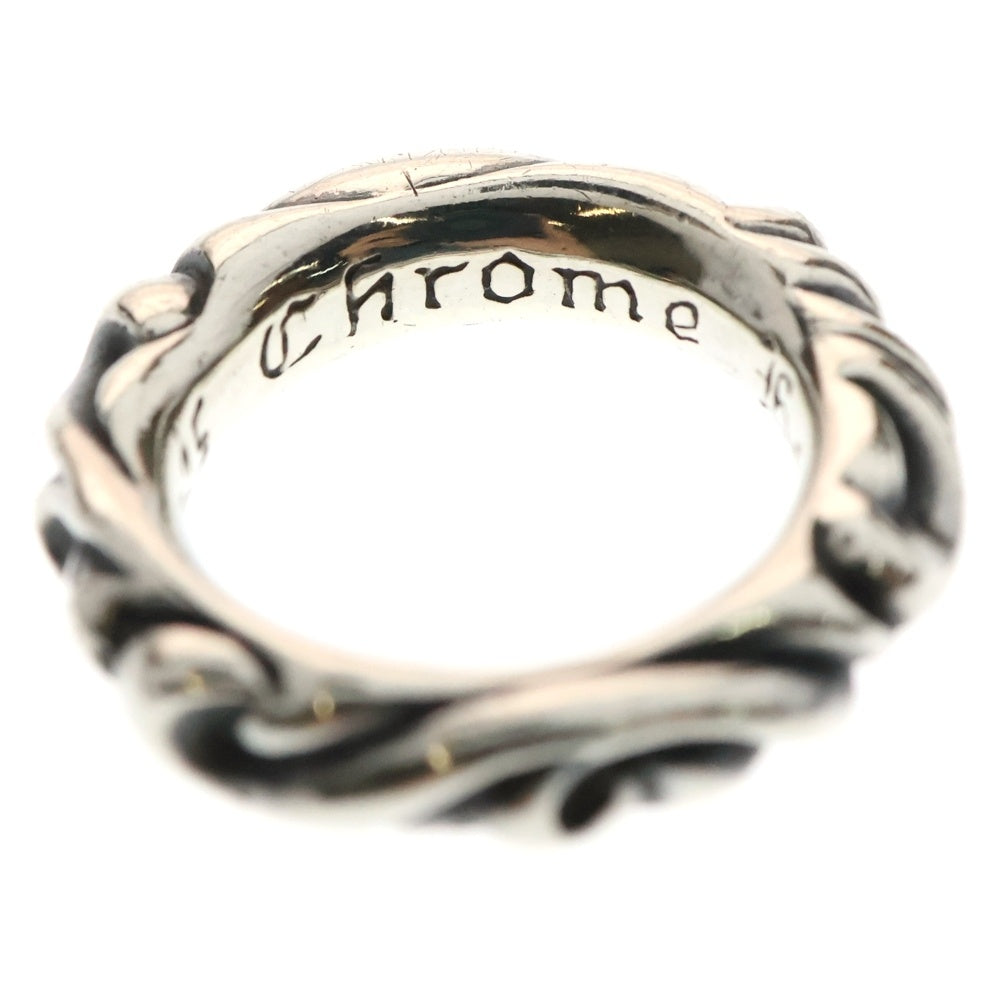 CHROME HEARTS(クロムハーツ) SCRL BAND スクロールバンド リング シルバー BCA351