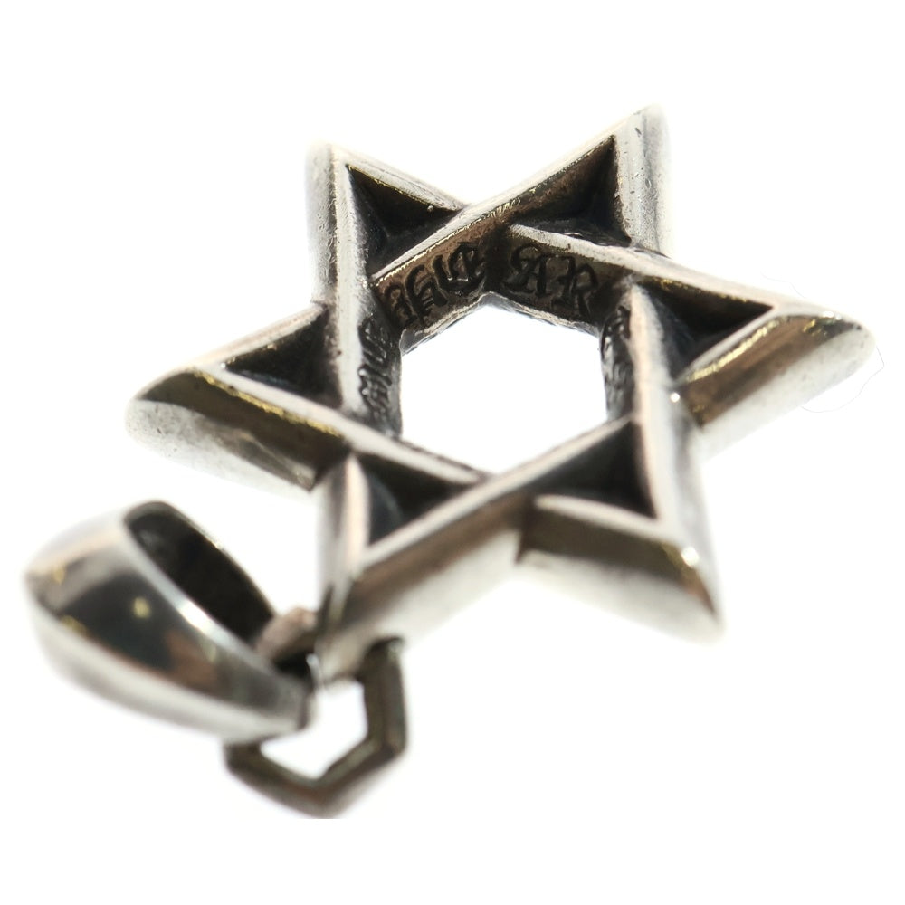 CHROME HEARTS(クロムハーツ) STAR OF DAVID PENDANT スターオブダビデ スモール ペンダントトップ シルバー