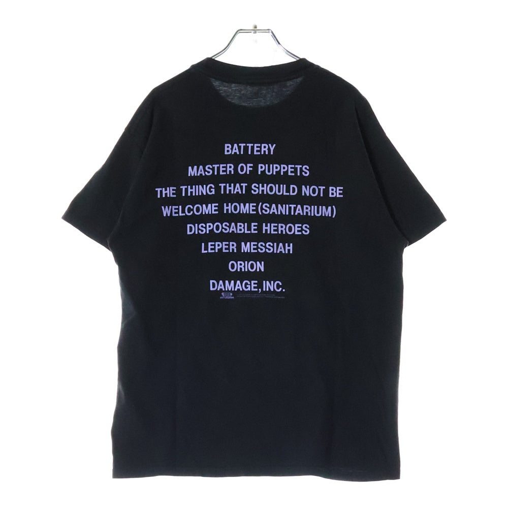 VINTAGE(ヴィンテージ) 90S VINTAGE METALLICA MASTER OF PUPPETS TEE ヴィンテージ メタリカ マスターオブパペッツ 両面プリントTシャツ 半袖クルーネックカットソー