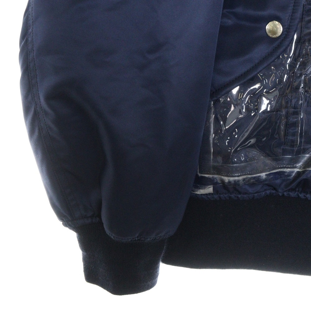 TAKAHIROMIYASHITA The SoloIst.(タカヒロミヤシタザソロイスト) 22SS flight jacket ボンバー フライトジャケット ブルー