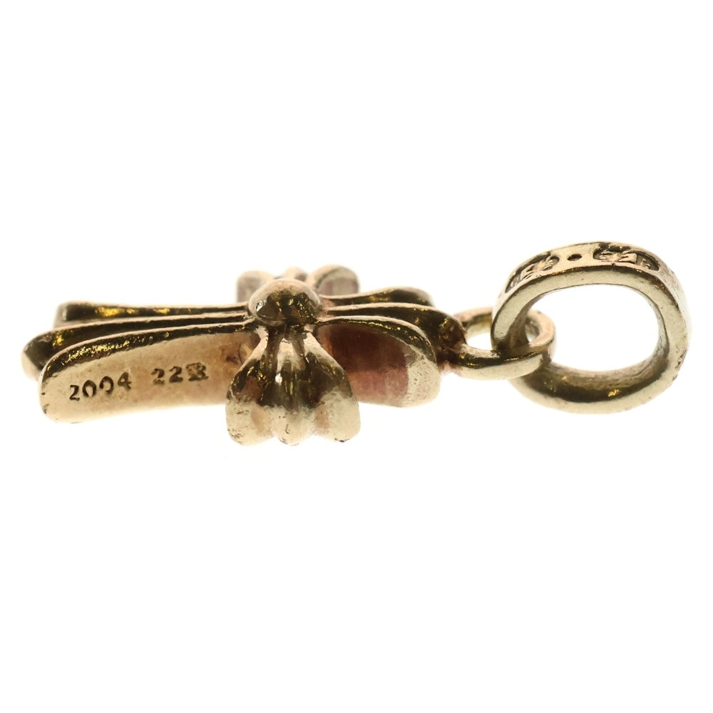 CHROME HEARTS(クロムハーツ) 22K CRS BBYFAT P/DIA ベイビーファットクロス PAVEダイヤ ペンダントトップ ゴールド BCA035