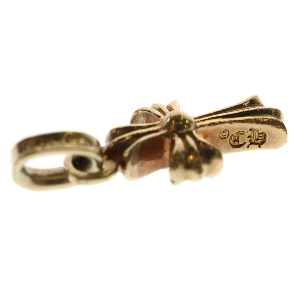 CHROME HEARTS(クロムハーツ) 22K CRS BBYFAT P/DIA ベイビーファットクロス PAVEダイヤ ペンダントトップ ゴールド BCA035