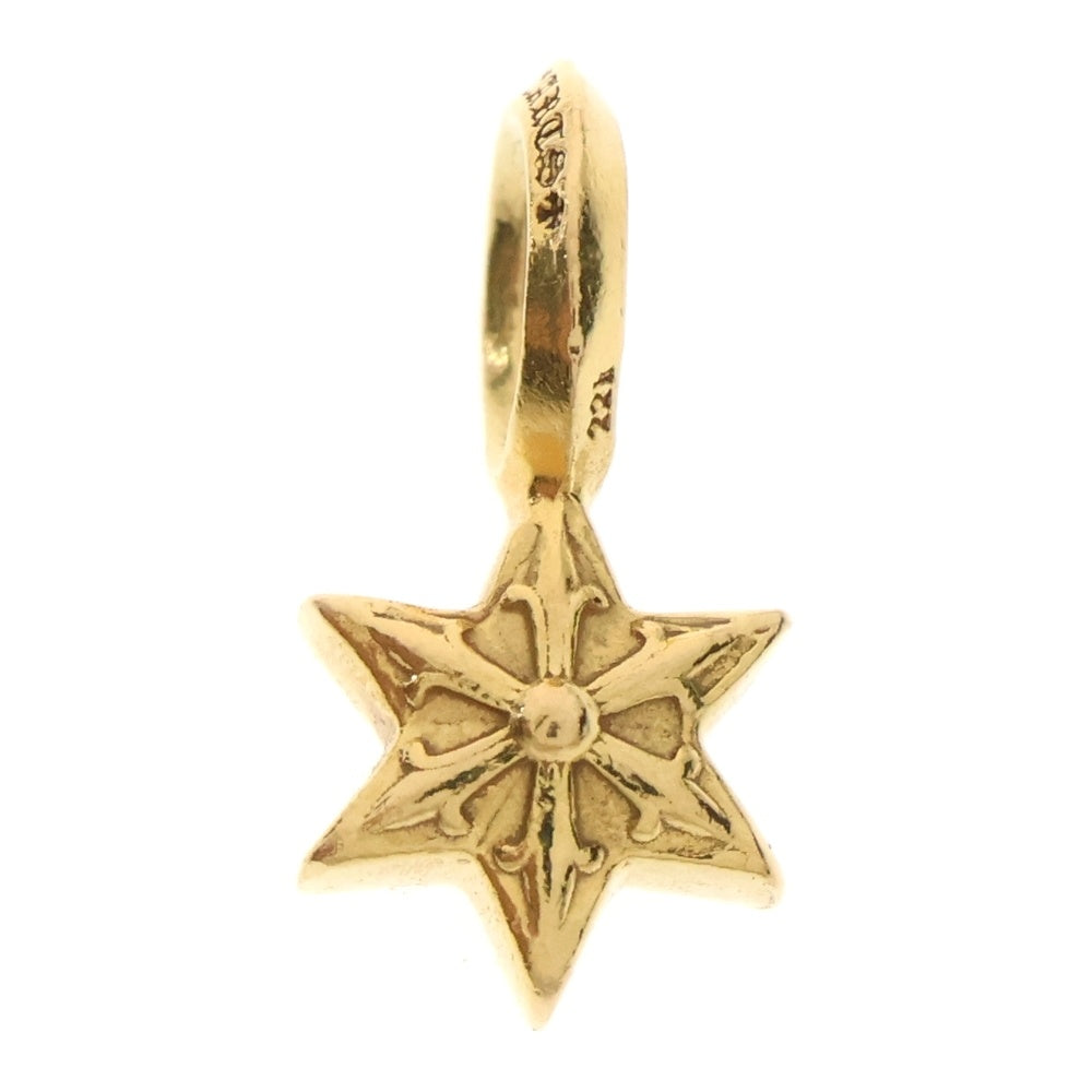 CHROME HEARTS(クロムハーツ) 22K STACK STAR V2 スタースタックチャーム ペンダントトップ ゴールド BCA405