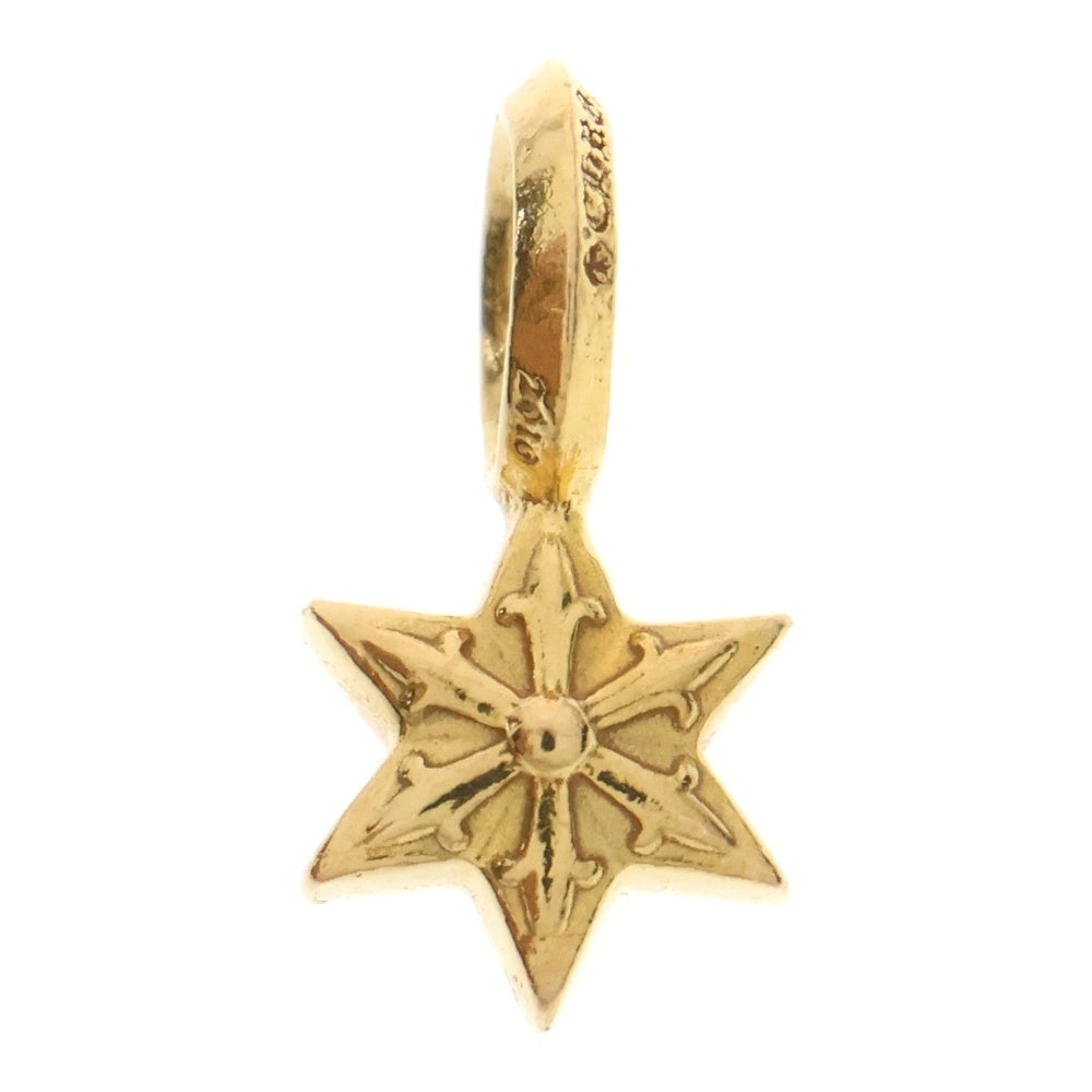 CHROME HEARTS(クロムハーツ) 22K STACK STAR V2 スタースタックチャーム ペンダントトップ ゴールド BCA405