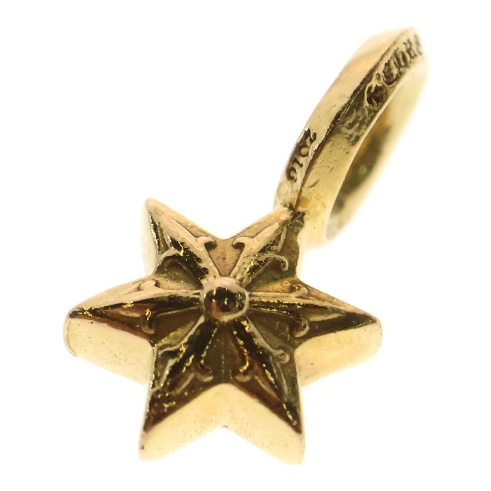 CHROME HEARTS(クロムハーツ) 22K STACK STAR V2 スタースタックチャーム ペンダントトップ ゴールド BCA405