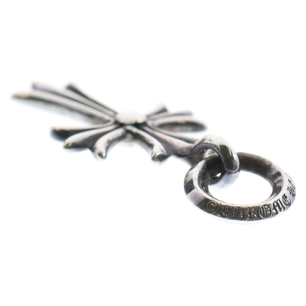 CHROME HEARTS(クロムハーツ) TINY CH CROSS タイニーCHクロス チャーム ネックレストップ シルバー BCA382