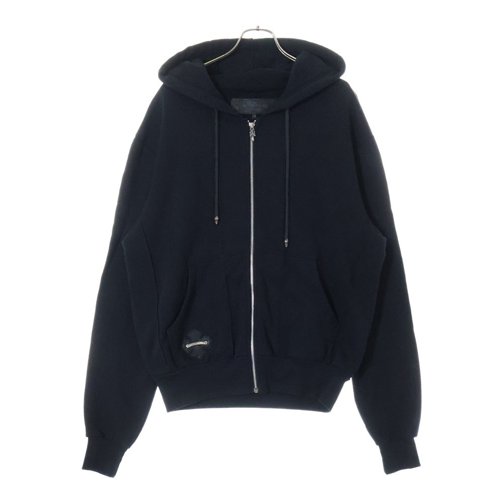 CHROME HEARTS(クロムハーツ) オールド CHプラスパッチ ジップアップパーカー ブラック