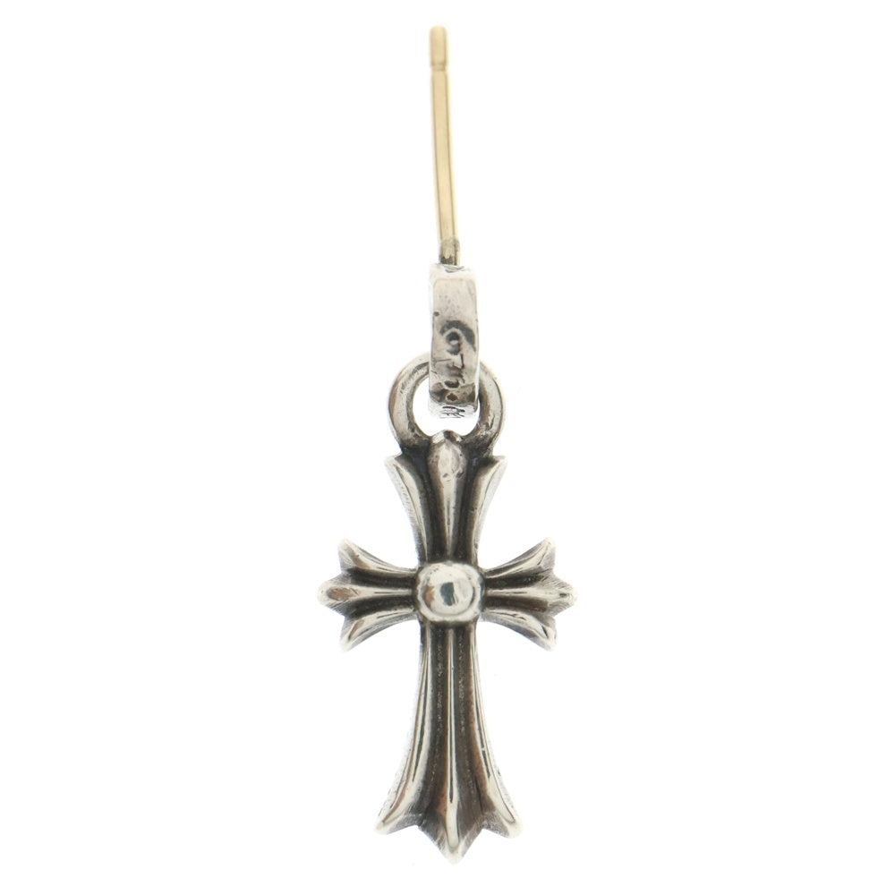 CHROME HEARTS(クロムハーツ) BBY F PPRCHN ベイビーファットクロス ドロップピアス シルバー BCA090