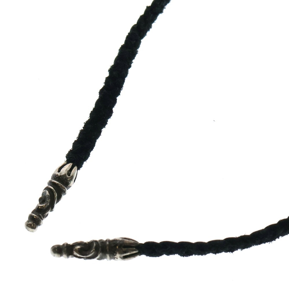 CHROME HEARTS(クロムハーツ) LEATHER BRAID SCROLL ネックレス