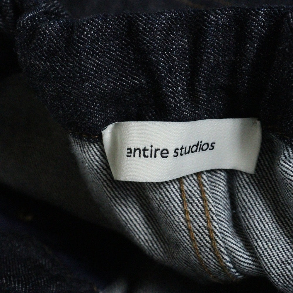 entire studios(エンタイア スタジオ) 25SS SPAR SHORTS SURFACE WAVE ショーツ デニムパンツ ESU-S25-11008-SW インディゴ