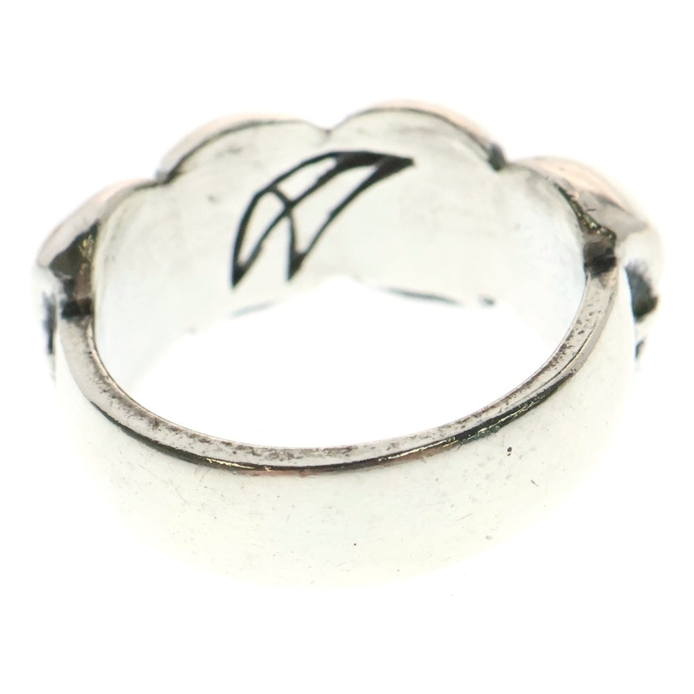 CRAZY PIG(クレイジーピッグ) 4 SKULL RING 4スカル リング シルバー