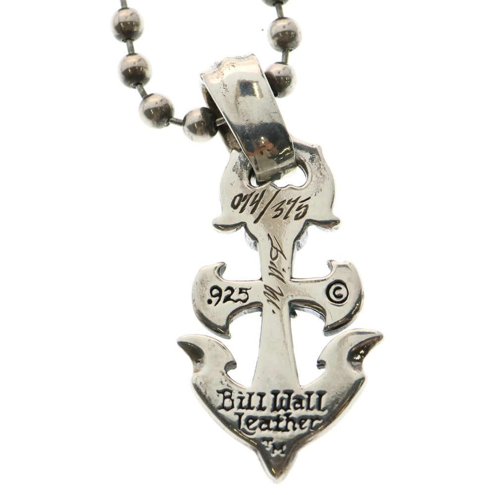 Bill Wall Leather/BWL(ビルウォールレザー) LARGE ANCHOR PENDANT ラージアンカーペンダント シルバー