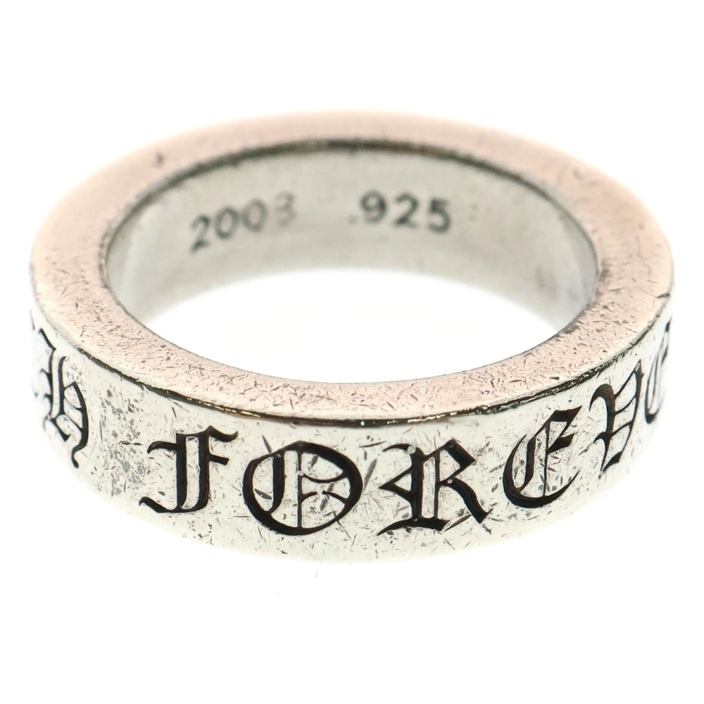CHROME HEARTS(クロムハーツ) 6mm SPACER FOREVER 6mmスペーサーリング フォーエバーシルバー BCA337