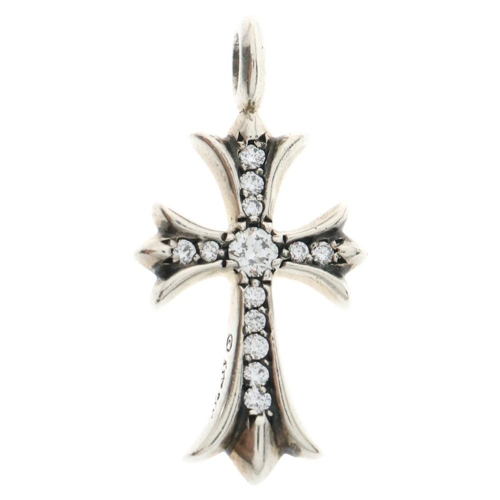 CHROME HEARTS(クロムハーツ) TNY CRSF P/DIA タイニーファットクロス PAVEダイヤ ペンダントトップ シルバー BCA323