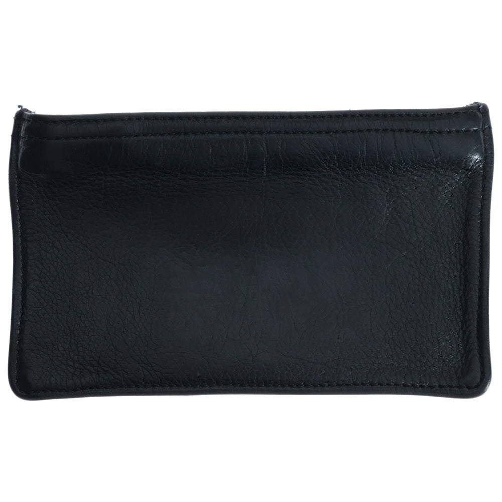 CHROME HEARTS(クロムハーツ) #2 ZPR CHNG PURSE レザー ダガージップ チェンジパース コインケース ブラック