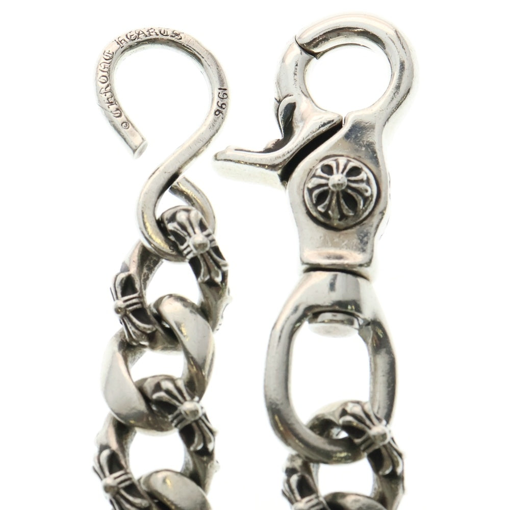 CHROME HEARTS(クロムハーツ) FANCY SHORT-S/1クリップショートファンシー ウォレットチェーン シルバー BCA076