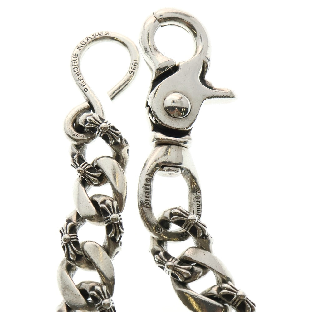 CHROME HEARTS(クロムハーツ) FANCY SHORT-S/1クリップショートファンシー ウォレットチェーン シルバー BCA076